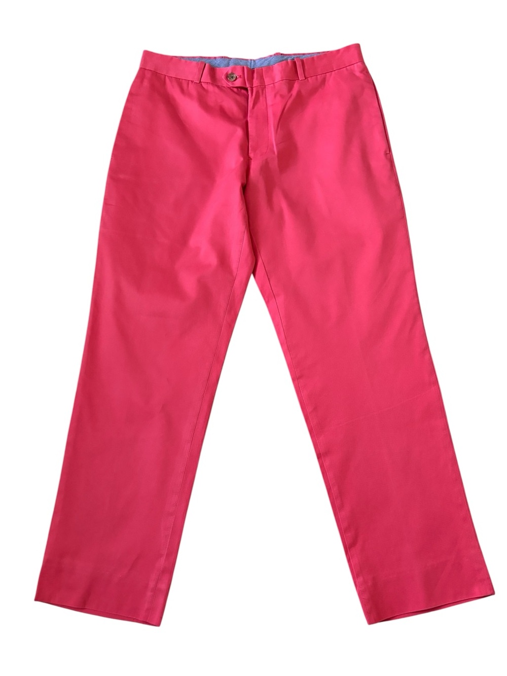 Bar III Slim Fit Coral Cotton Pants Size 34 Resortwear